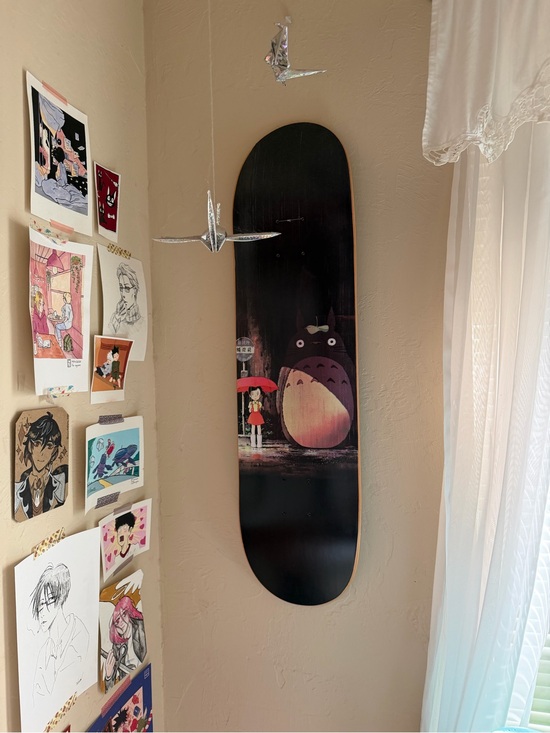 Other - Hookups Totoro Graphic Skateboard Deck